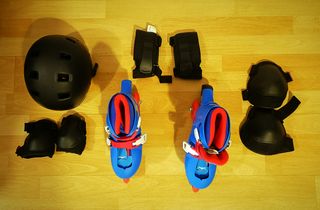 Pack Patines Extensibles + Protecciones