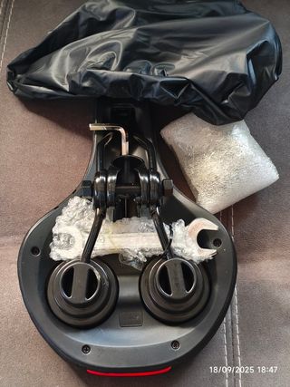 Sillín Bici Ergonómico Antiprostático Negro