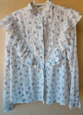 Camisa floral mujer