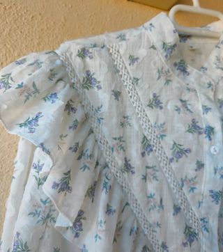 Camisa floral mujer