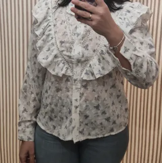 Camisa floral mujer