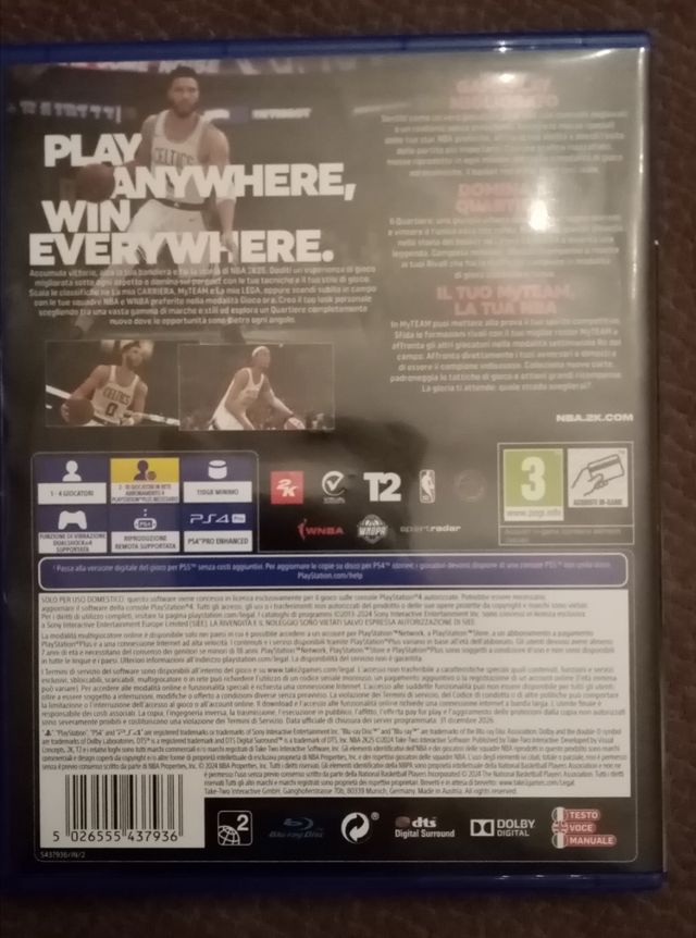NBA 2K25 per PS4