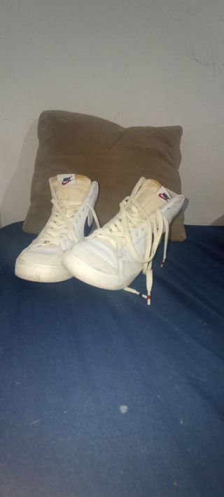 Zapatos Nike Blazer Hombre Blancos