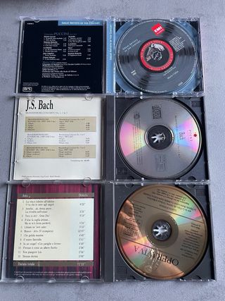 6 CD Musica Classica Puccini Bach Verdi Schubert