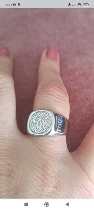 Anillo Tous Plata