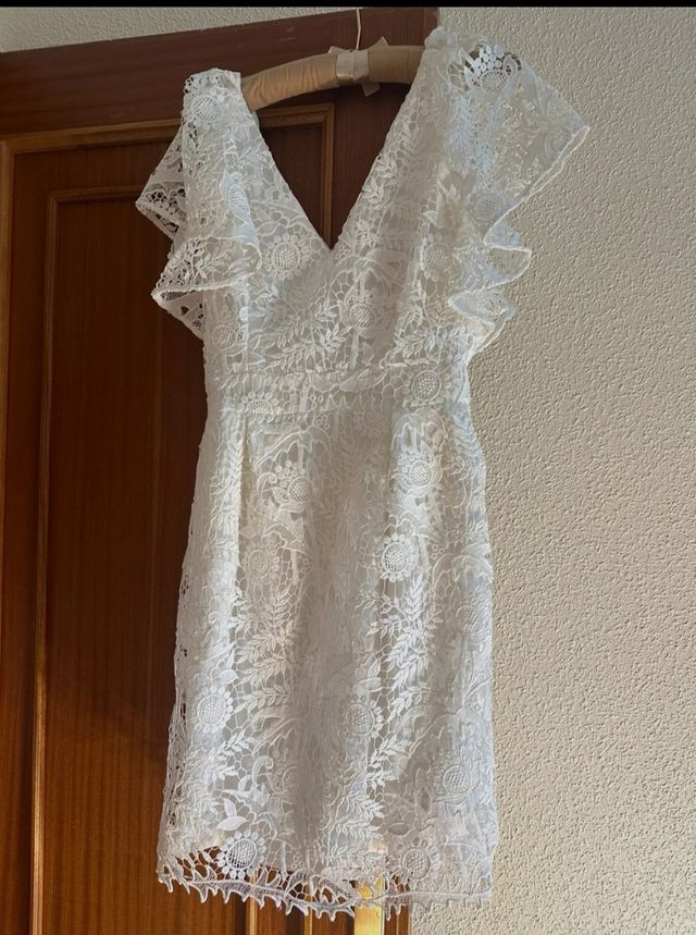 Vestido Pedro del Hierro Blanco
