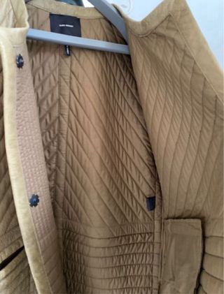 ISABEL MARANT CHAQUETA PIEL OVERSIZE MUJER 36 M L