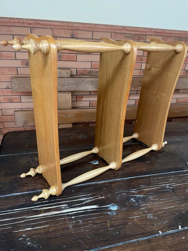 Estantería de madera de 3 niveles