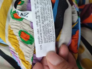Falda larga Zara boho estampada