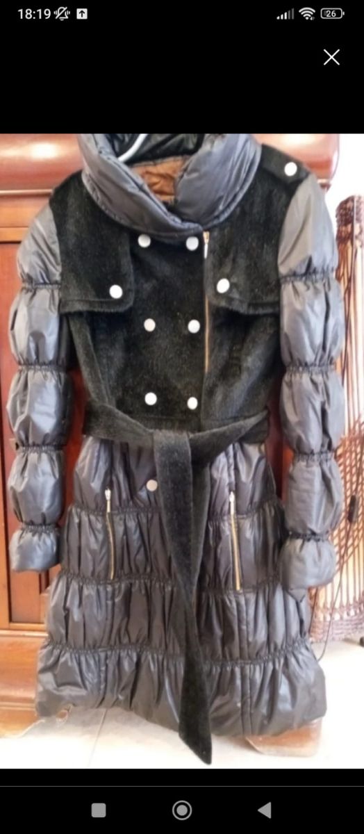 Abrigo Alba Conde Negro