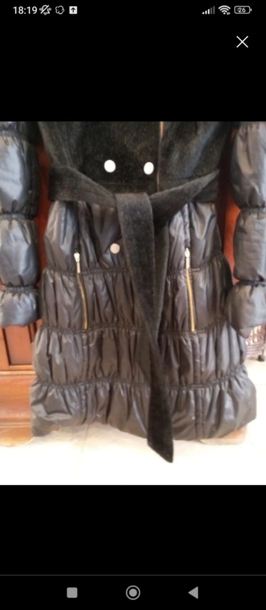 Abrigo Alba Conde Negro