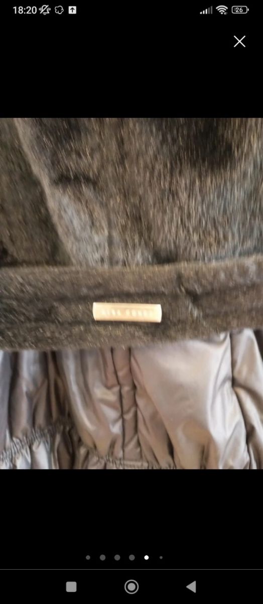 Abrigo Alba Conde Negro