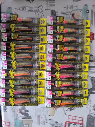 Señuelos DUEL MAG CAST pesca calamar