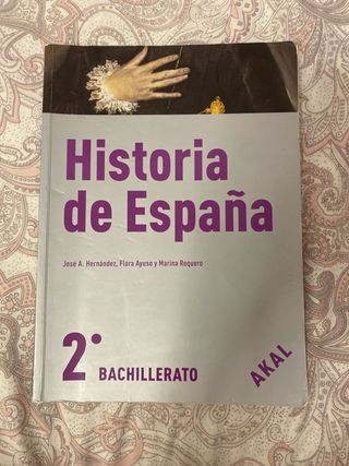 Historia de España 2º Bachillerato