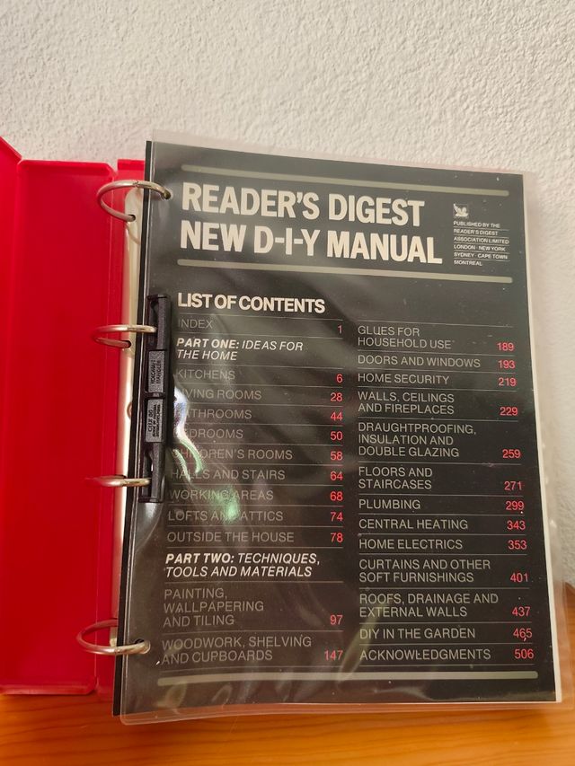 Manual de bricolaje de Readers Digest