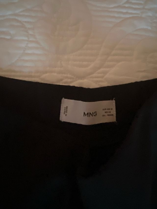 Pantalón Negro Mango Talla M