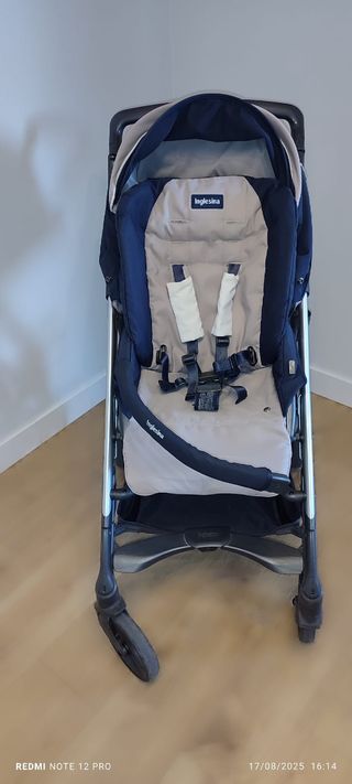 Trío Inglesina Silla + Capazo + Maxicosi