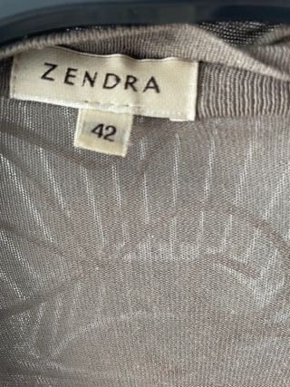 Blusa Zendra Talla 42 Beige