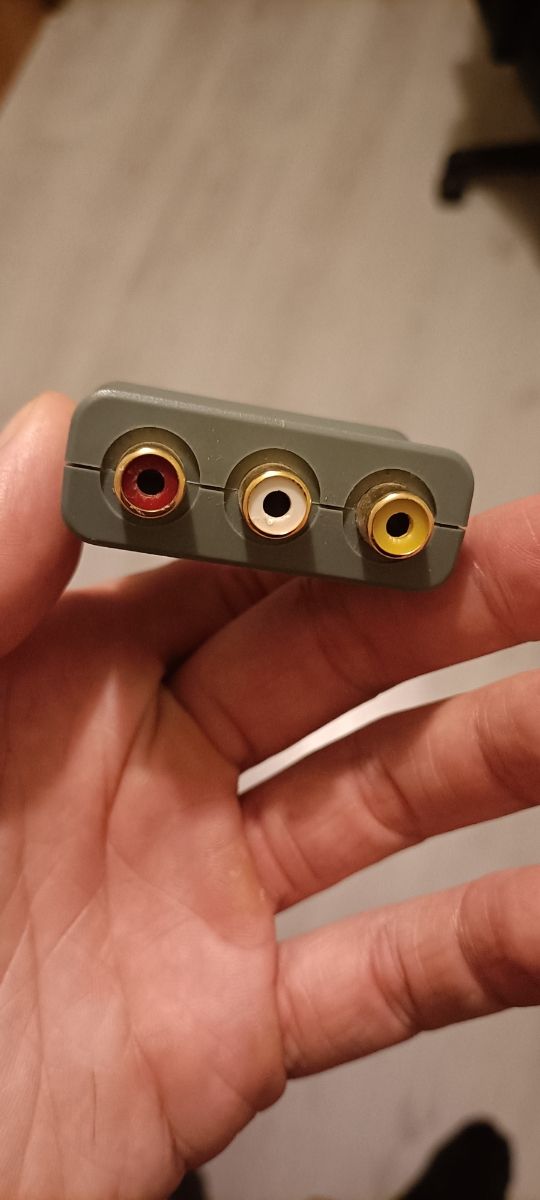 Adattatore Scart Microsoft Xbox 360 originale 
