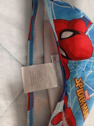 Gorro de natación Spiderman talla niño
