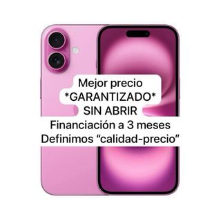 Precintado iPhone 16 256GB Rosa