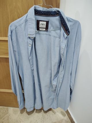 Camisa Zara azul