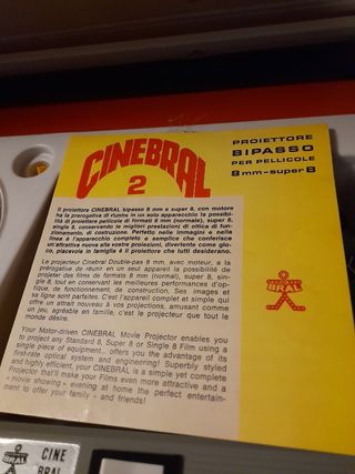 Proiettore Cinebral 8 mm. con Zorro