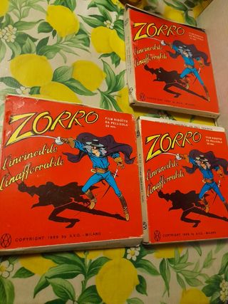 Proiettore Cinebral 8 mm. con Zorro