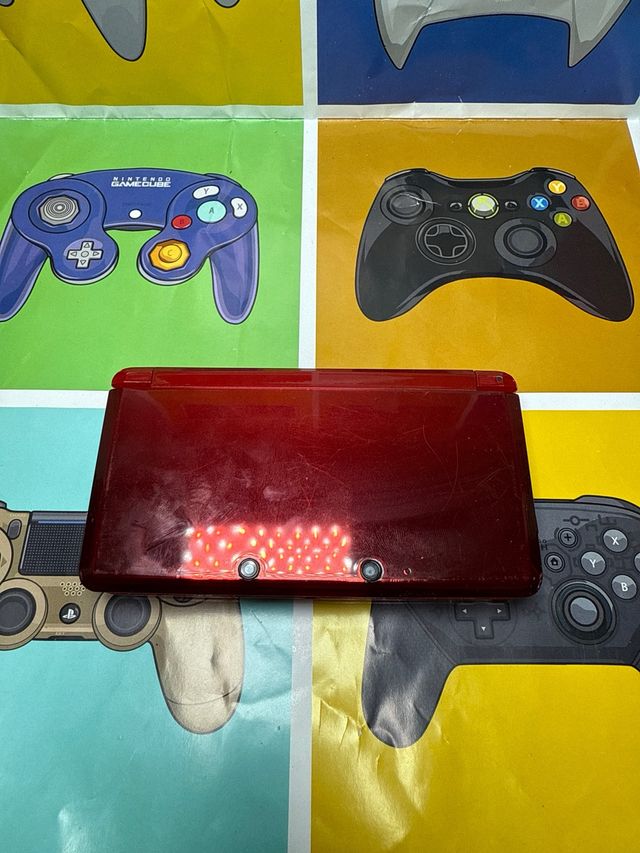 Nintendo 3DS Roja para piezas