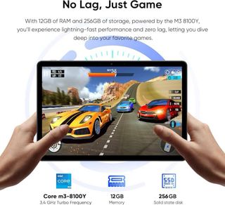 Tablet 2-en-1 10.1 12GB RAM 256GB—NUEVO