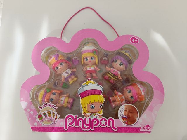 Set Pinypon Cupcake 5 Figuras, Pegatinas y blister
