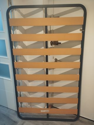 Somier de láminas de madera