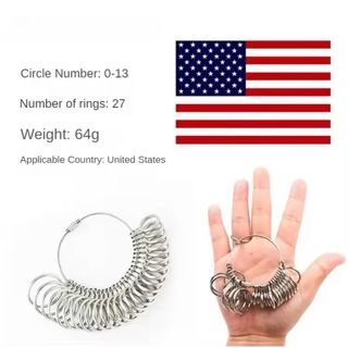 Medidor de Anillos 0-13 US