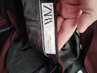 Traje Zara Hombre Morado