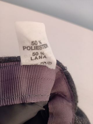 Boina parpusa lana gris