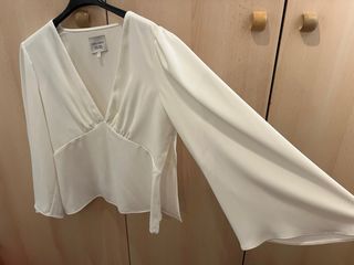 Blusa Lady Pipa Blanca Talla XL