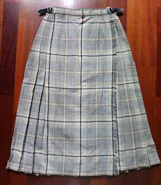 Falda escocesa lana virgen