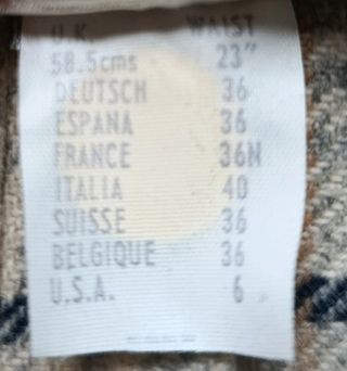 Falda escocesa lana virgen