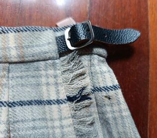 Falda escocesa lana virgen