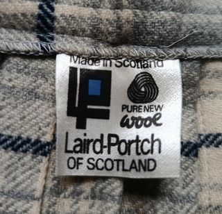 Falda escocesa lana virgen