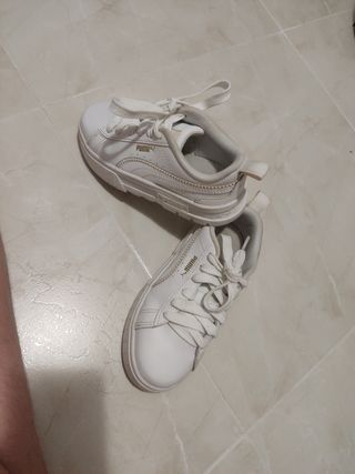 Zapatos Puma Niña Blancos nr. 32