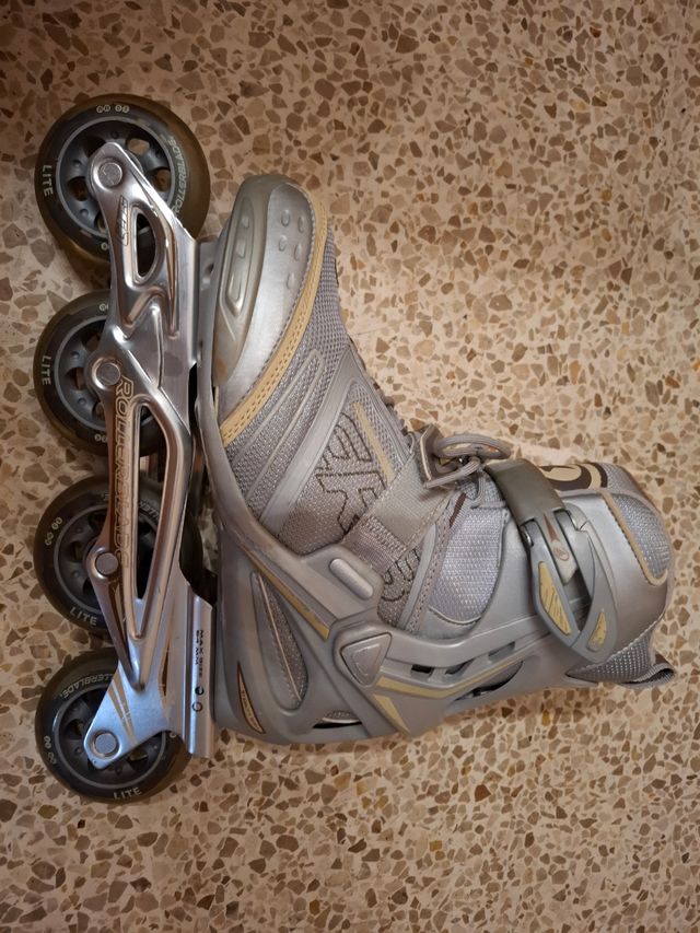Patines en línea Rollerblade Talla 38 +Bolsa Oxelo
