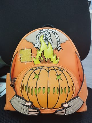 Mochila Naranja Calabaza Halloween