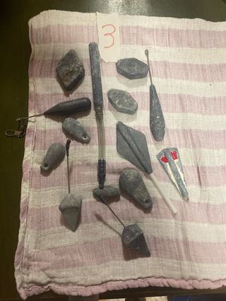Plomos de pesca variados