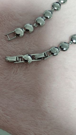 Juego Swarovski Collar y Pulsera Plata