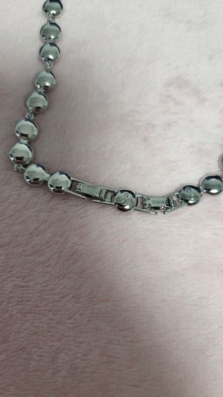Juego Swarovski Collar y Pulsera Plata