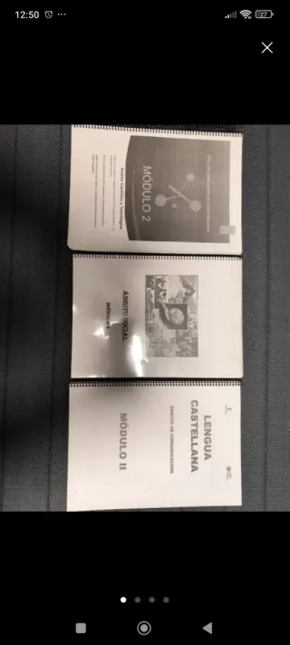 Libros módulo 1 y 2  cepa los llanos