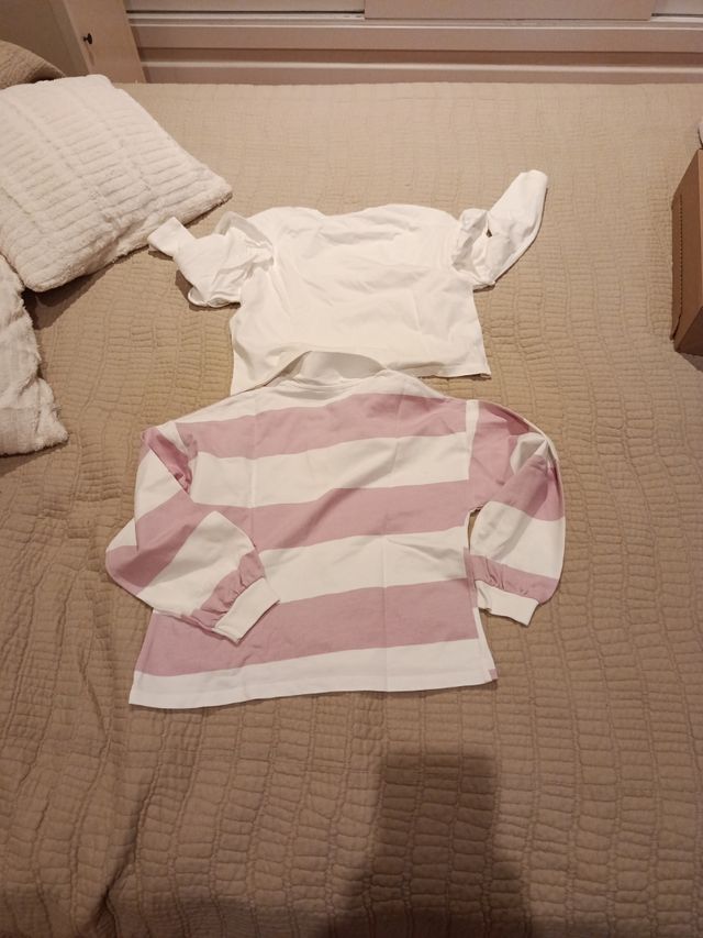 Camiseta Zara y mango Niña