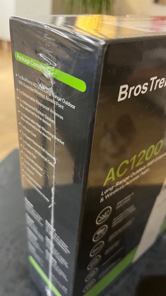 BrosTrend AC1200 Extensor WiFi Exterior