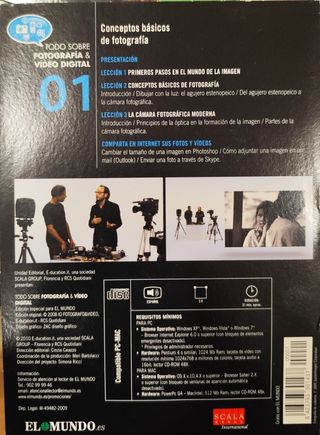 Colección CD-R Curso Fotografía Digital El Mundo